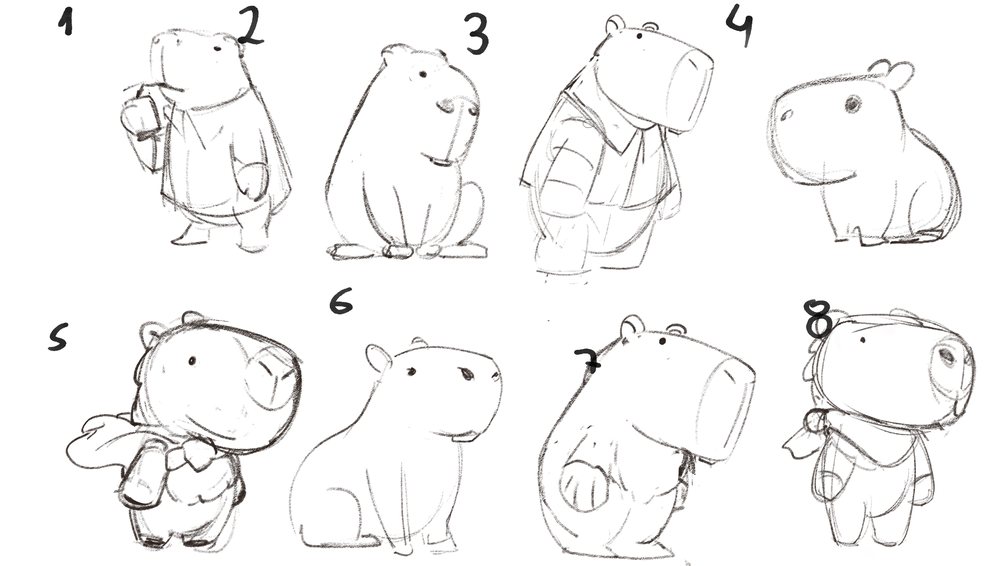 Folha de poses 01