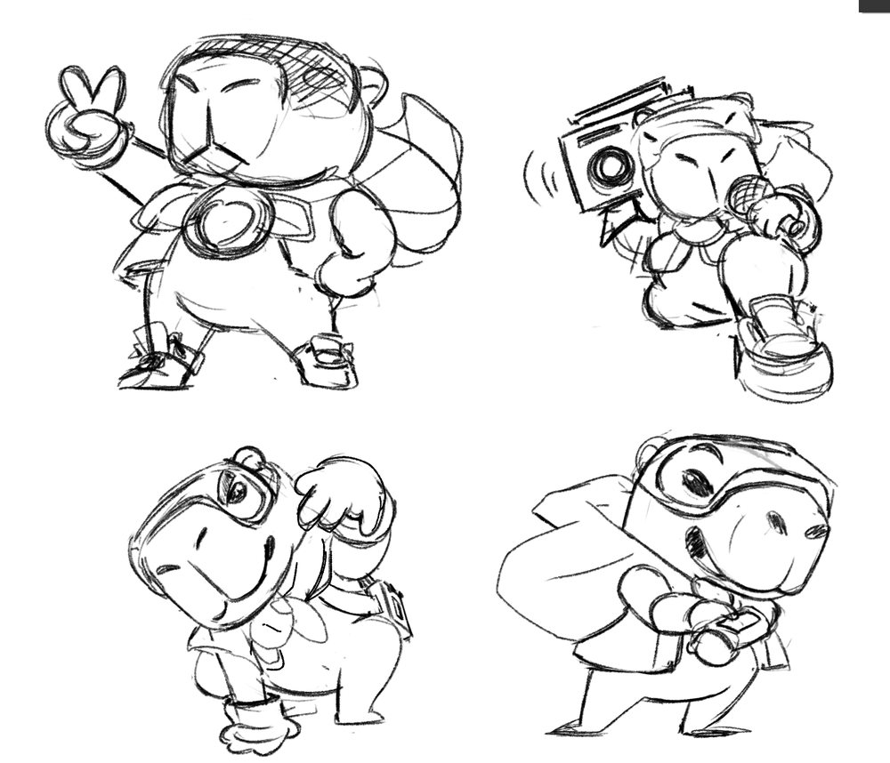 Poses com o DJ34N